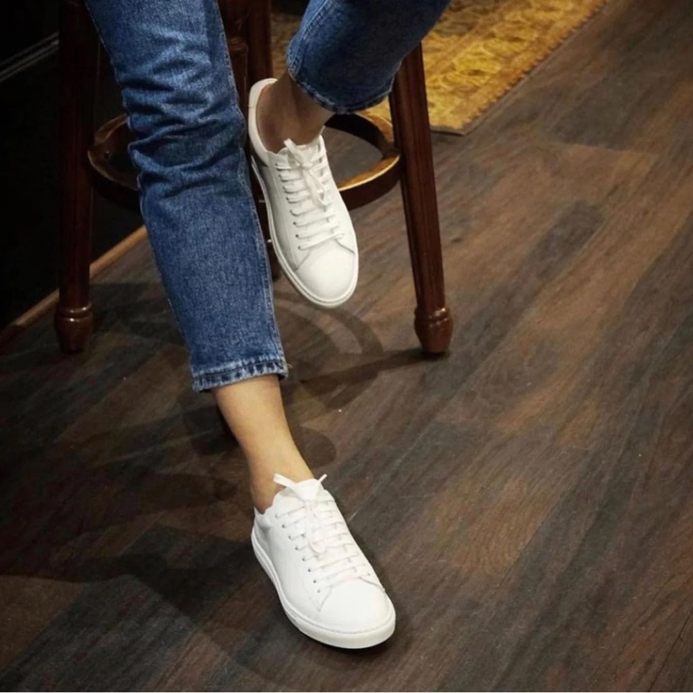 Oliver Cabell Low 1 White Sneakers